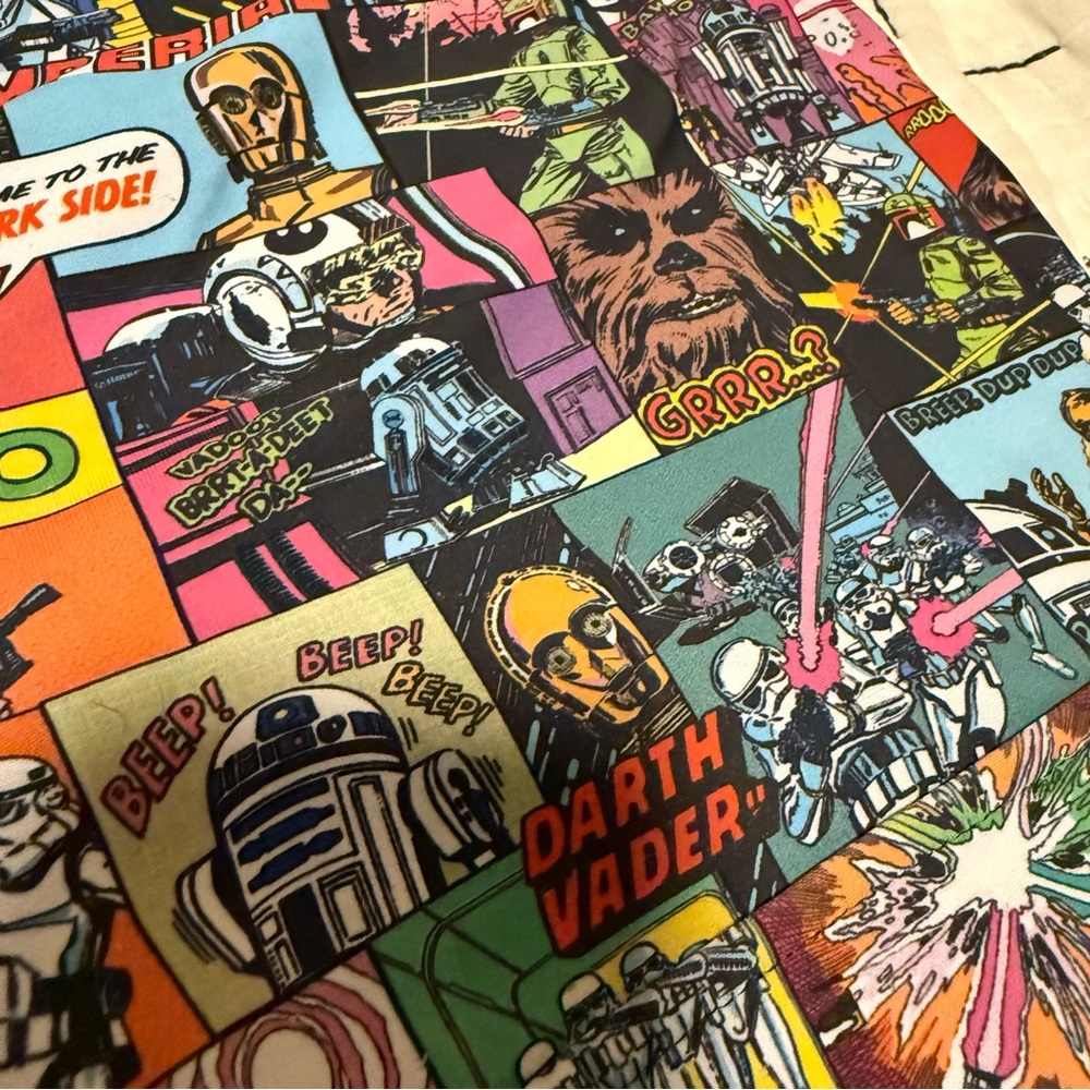 Star Wars Comic Cuffed Shorts - Picture 3 of 3
